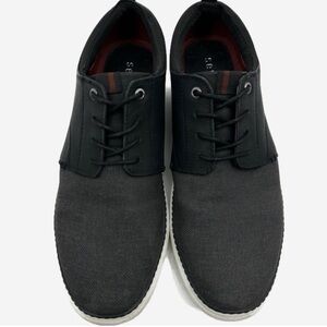 Seven 91 Faulkingham Men's Black Casual Sneakers Shoes Size 11